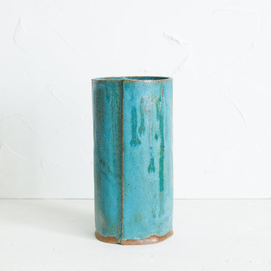 Blue Lagoon 8.5inch vase