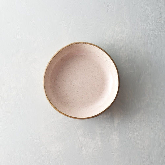 Pale blush speckled Bowls set of 4