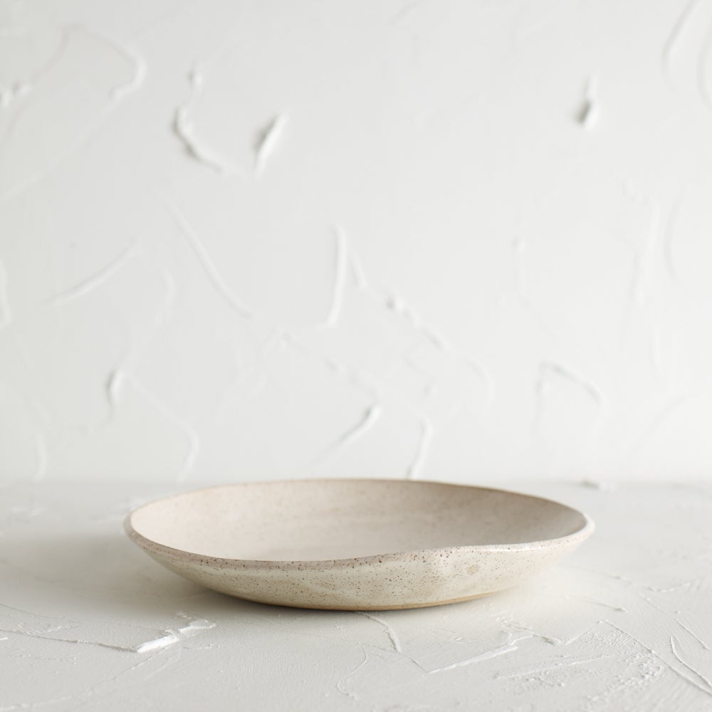 Satin cream speckled Bowl 2
