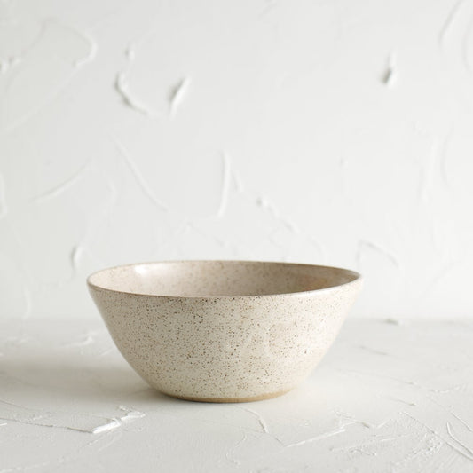 Cream speckled Bowl 3