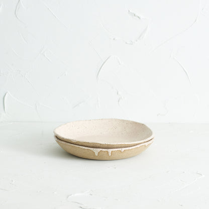 Pale blush speckled Bowl 2