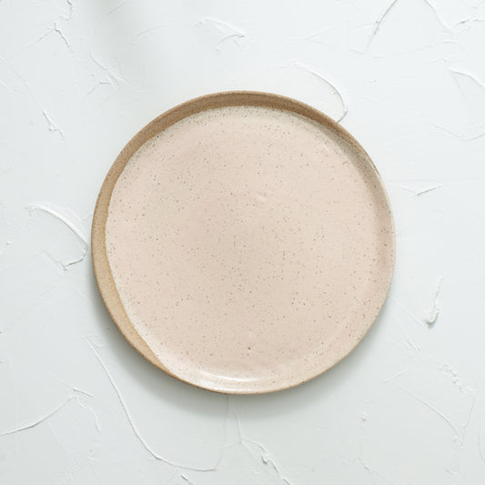Pale blush poured Plate 1