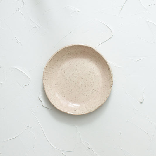 Pale blush speckled Bowl 2