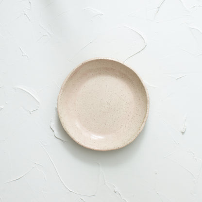 Pale blush speckled Bowl 2