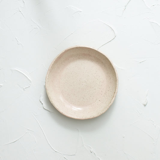 Pale blush speckled Bowl 2