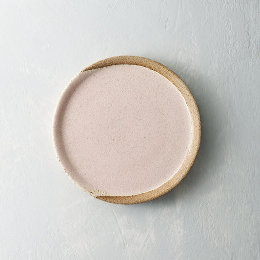 Pale blush poured Plate