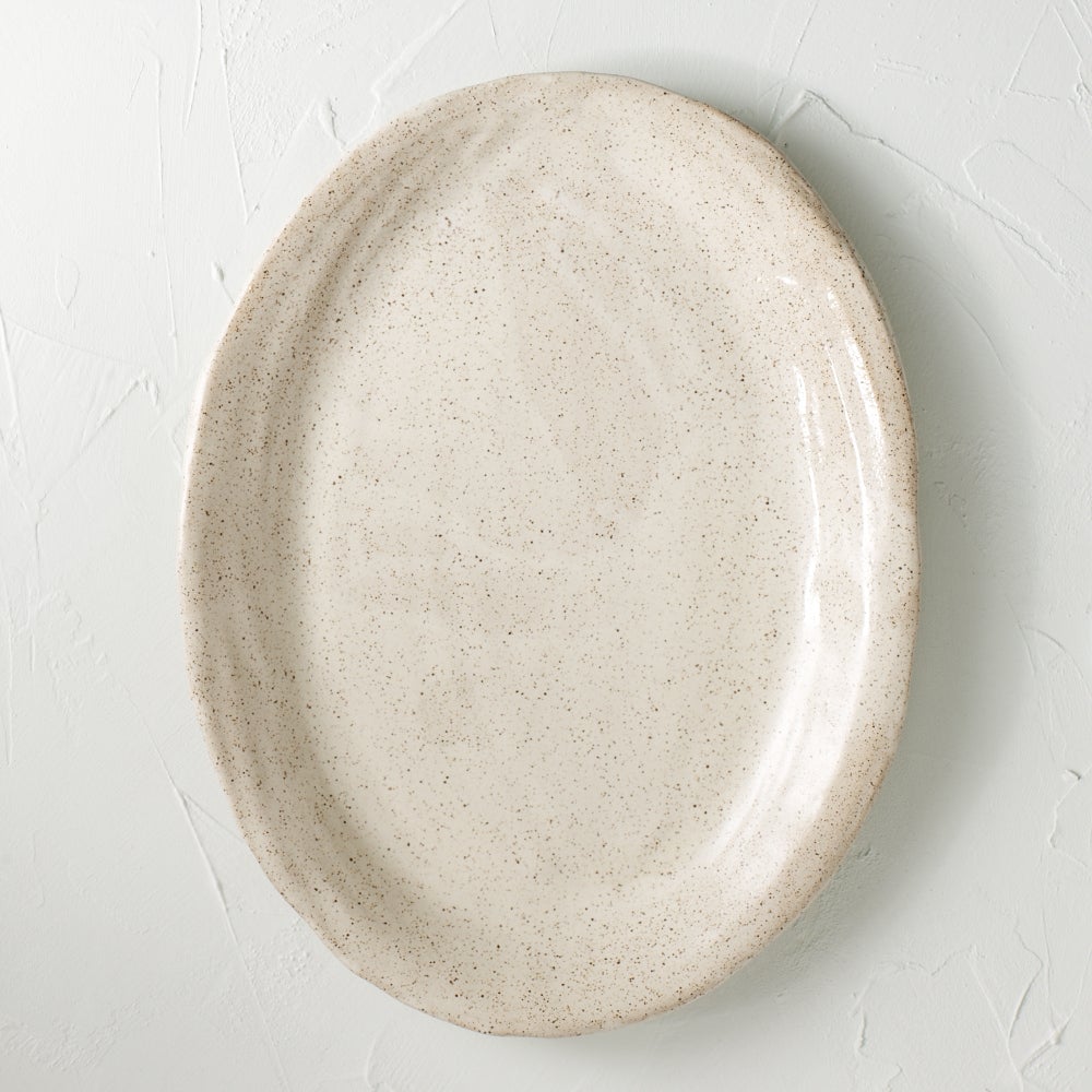 Cream Oval Platter 2